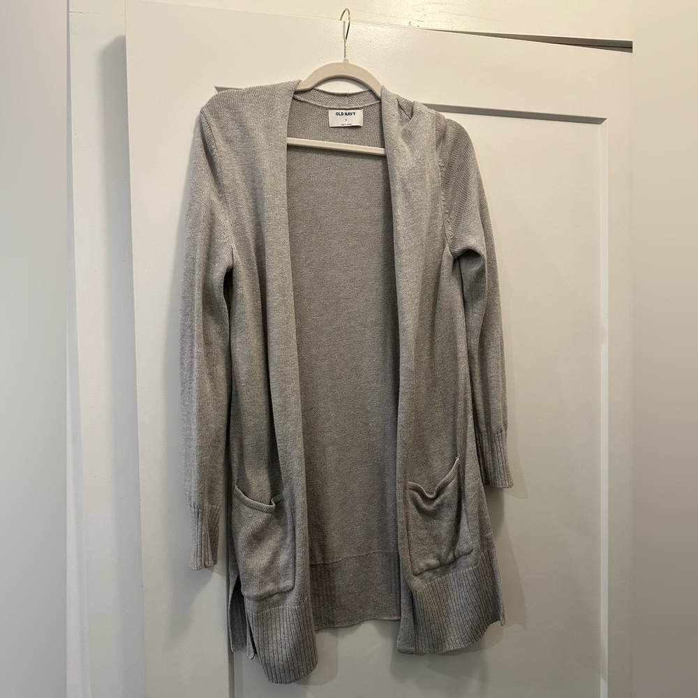 Soft grey cardigan